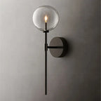 Aurelis – Aluminum Clear Glass Wall Lamp