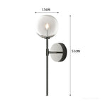 Aurelis – Aluminum Clear Glass Wall Lamp