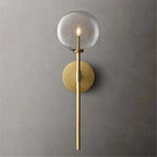 Aurelis – Aluminum Clear Glass Wall Lamp