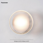 Aurelis – Aluminum LED Dome Wall Ceiling Light