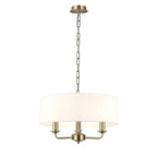 Aurelis – Antique Brass 3 Light Ceiling Pendant