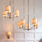 Aurelis – Antique Brass 5 Arm Ceiling Pendant Light