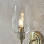 Aurelis – Antique Brass Metal Wall Light