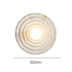 Aurelis – Beige Metal Round Wall Lamp
