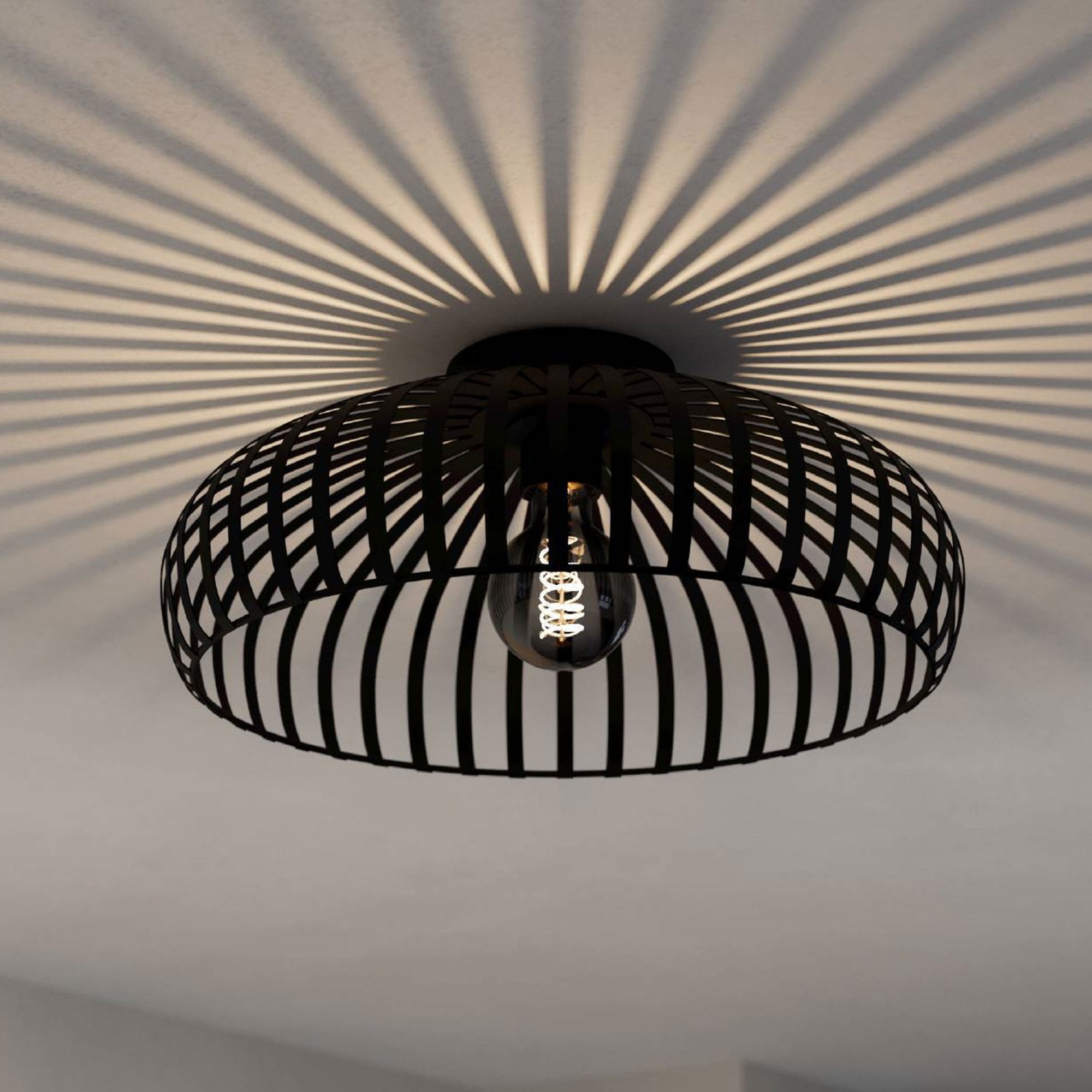 Aurelis – Black Metal Ceiling Light Fixture
