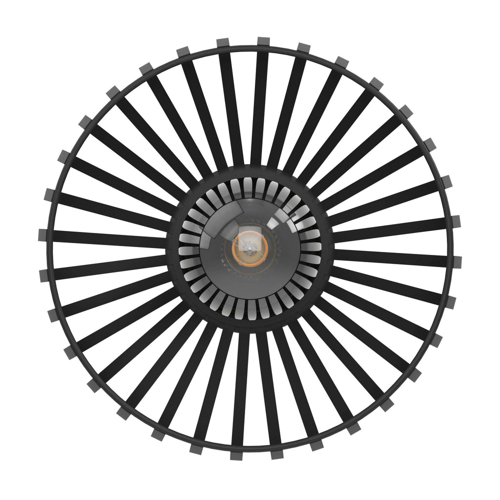 Aurelis – Black Metal Ceiling Light Fixture