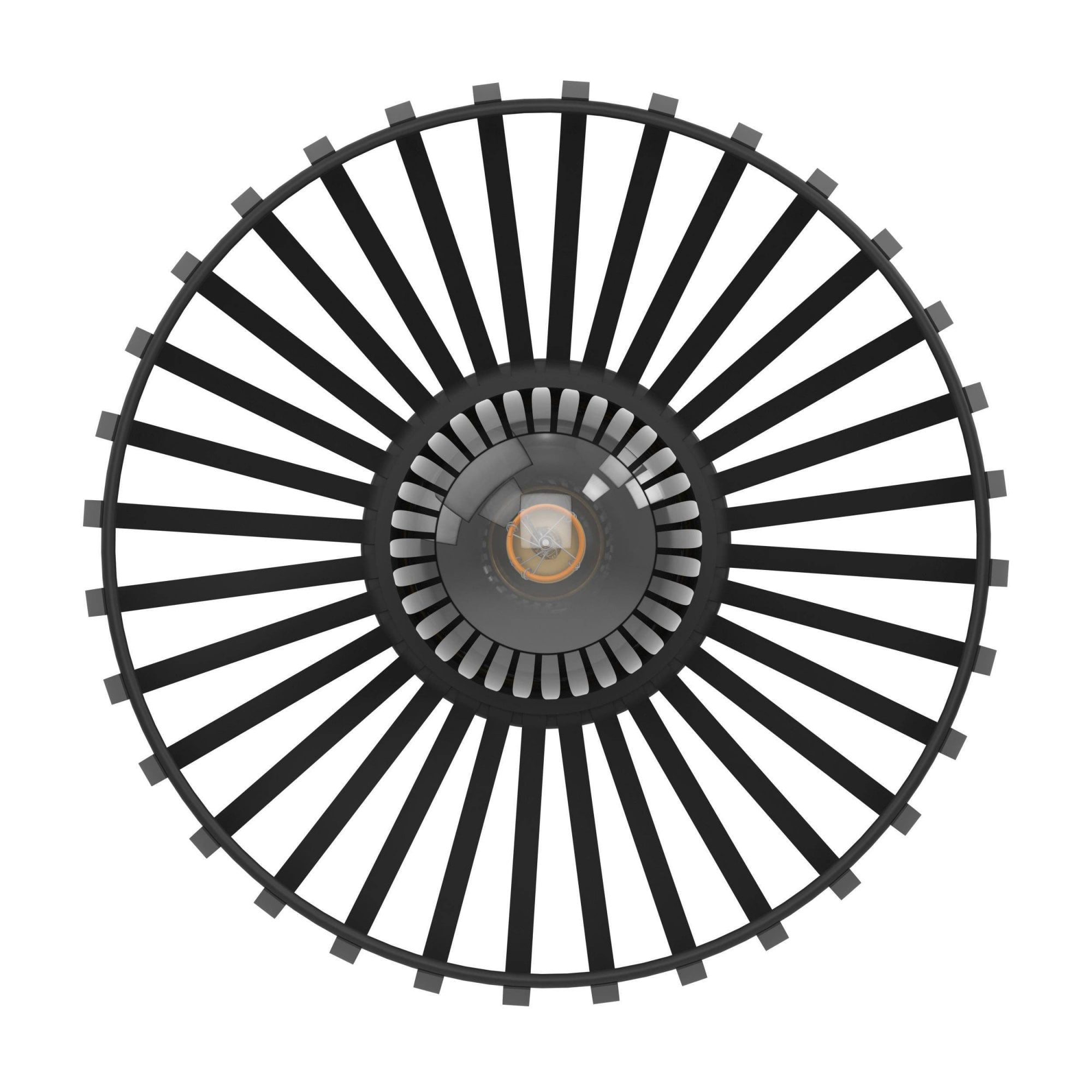 Aurelis – Black Metal Ceiling Light Fixture
