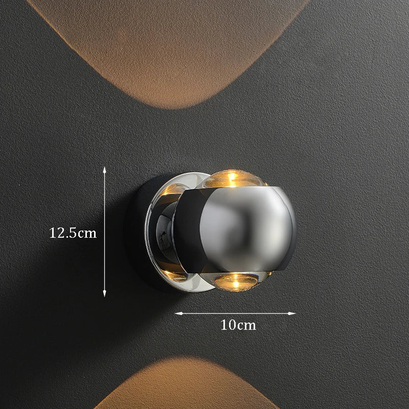 Aurelis – Brass LED Wall Sconce