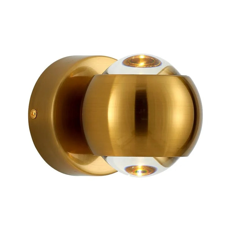Aurelis – Brass LED Wall Sconce