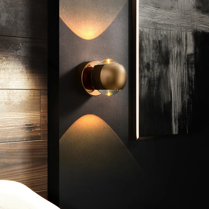 Aurelis – Brass LED Wall Sconce