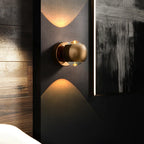 Aurelis – Brass LED Wall Sconce