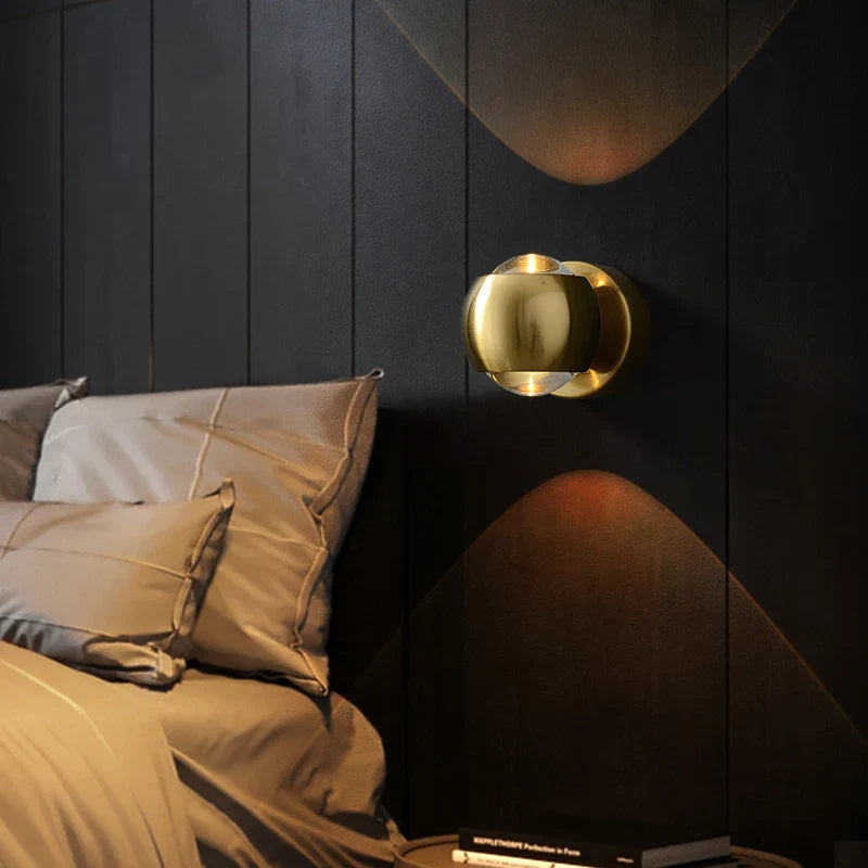 Aurelis – Brass LED Wall Sconce
