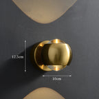 Aurelis – Brass LED Wall Sconce