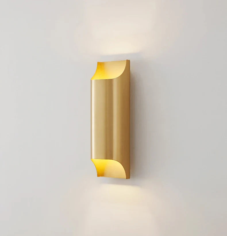 Aurelis – Copper LED Brass Wall Lamp