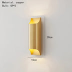 Aurelis – Copper LED Brass Wall Lamp
