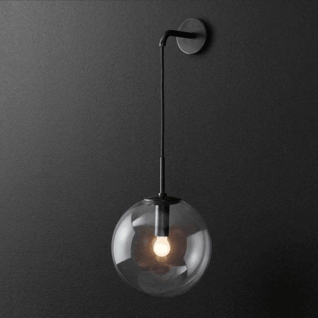 Aurelis – Glass Metal Wall Sconce