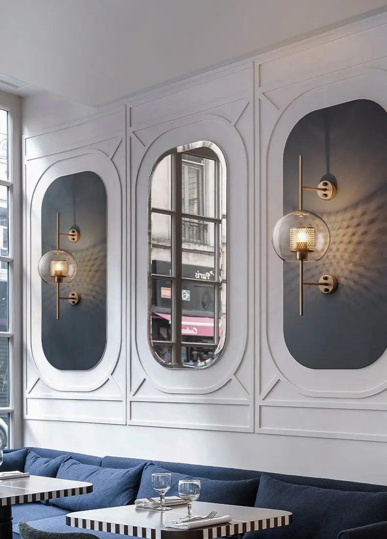 Aurelis – Glass Wall Sconce