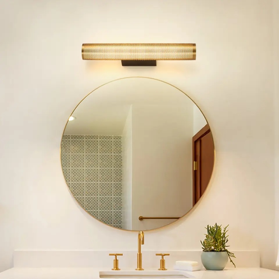 Aurelis – Gold Hardwired Wall Sconce