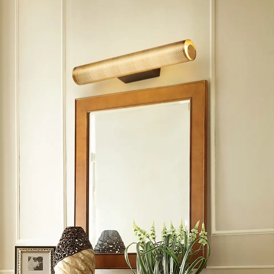 Aurelis – Gold Hardwired Wall Sconce