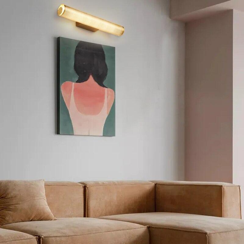 Aurelis – Gold Hardwired Wall Sconce