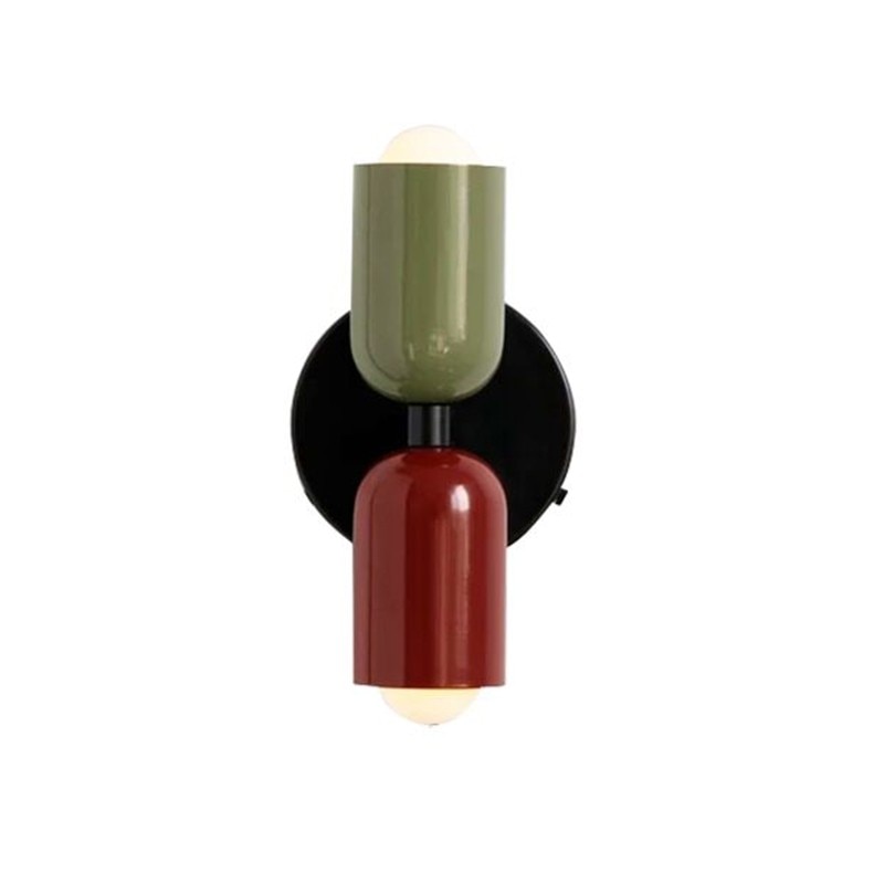 Aurelis – Metal LED Wall Sconce with Hand-Blown Glass Shade