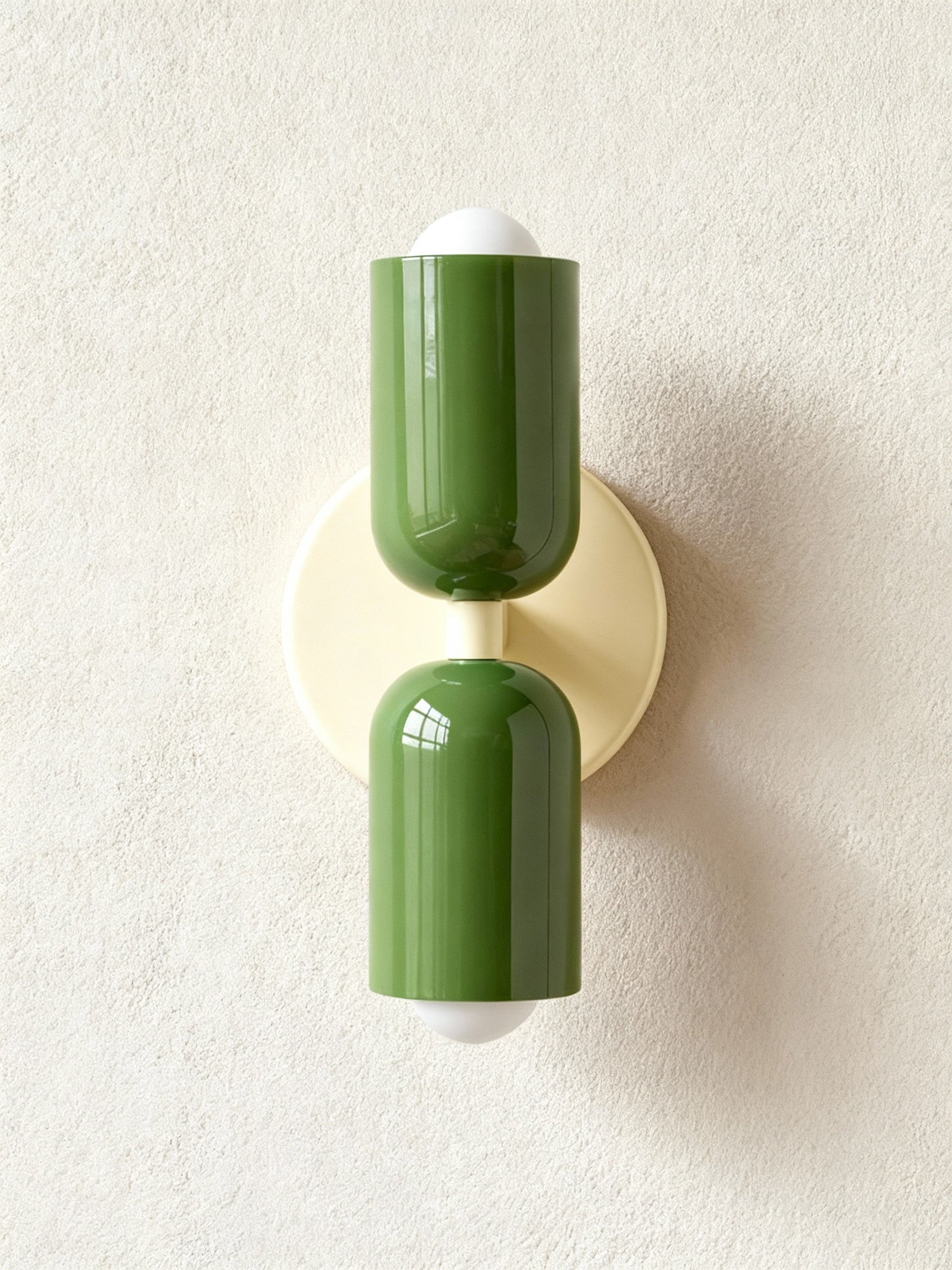 Aurelis – Metal LED Wall Sconce with Hand-Blown Glass Shade