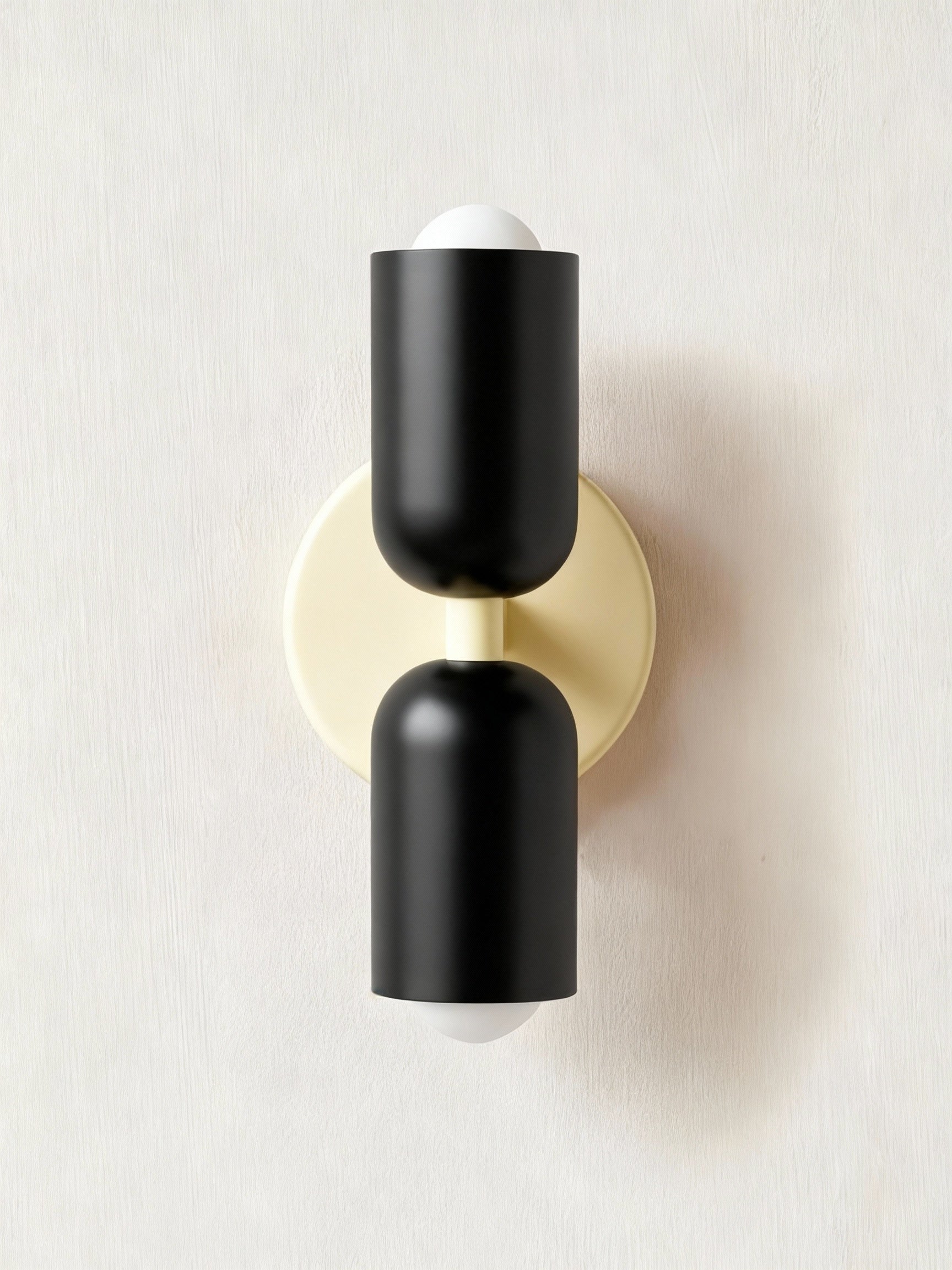Aurelis – Metal LED Wall Sconce with Hand-Blown Glass Shade