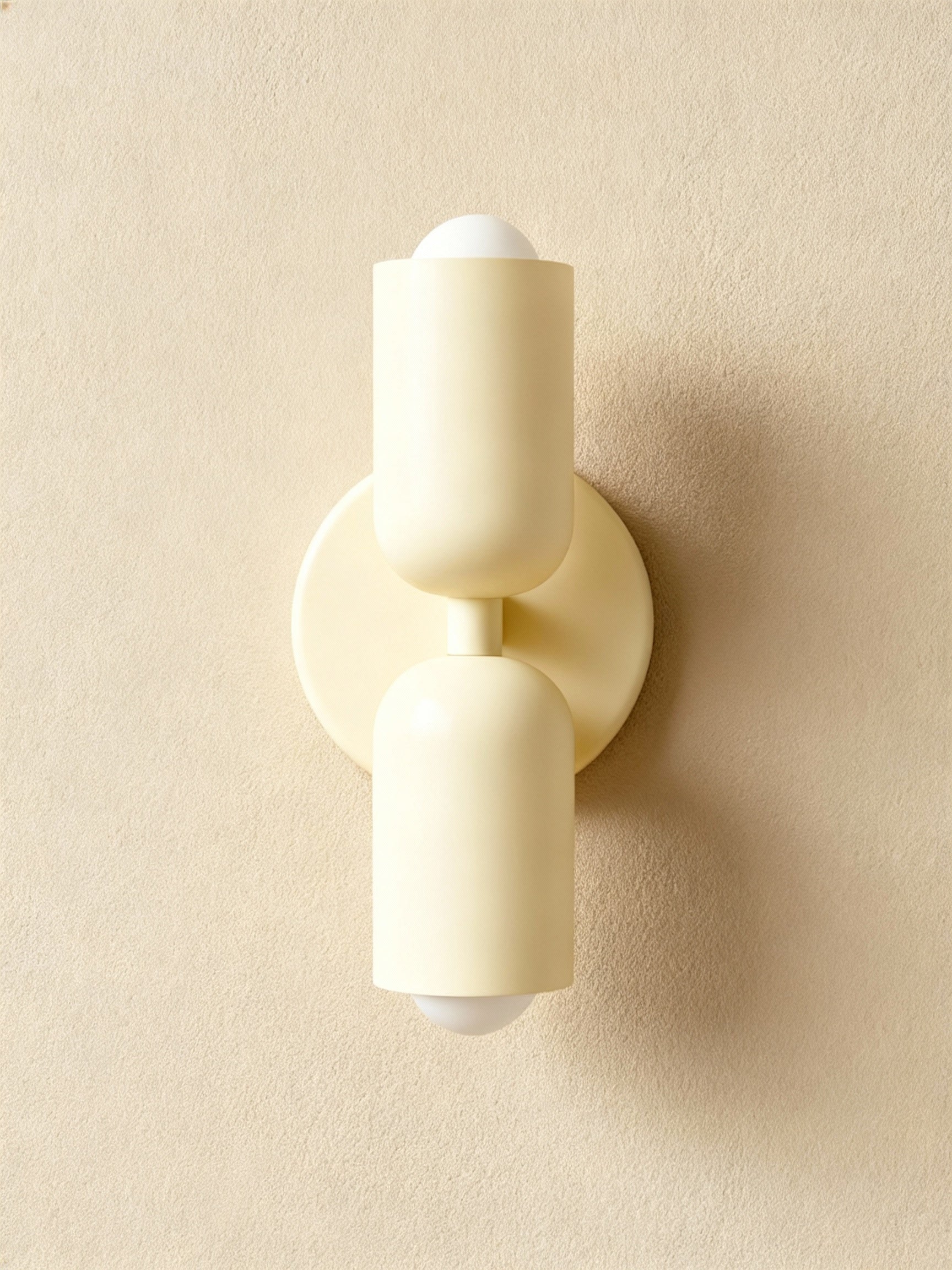 Aurelis – Metal LED Wall Sconce with Hand-Blown Glass Shade