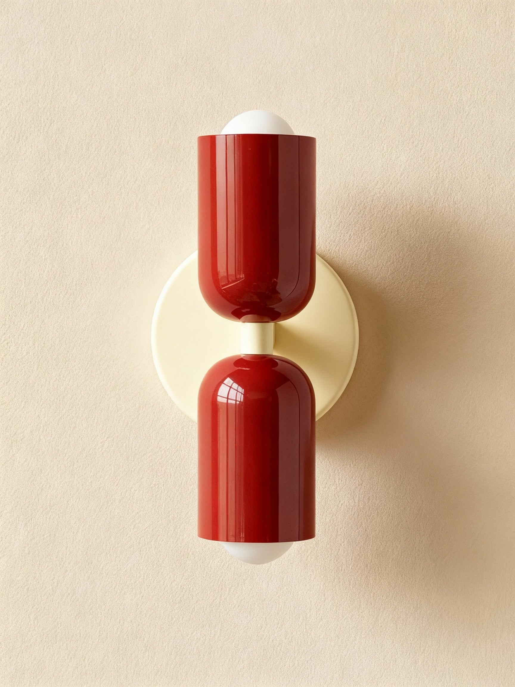 Aurelis – Metal LED Wall Sconce with Hand-Blown Glass Shade