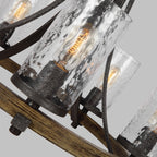 Aurelis – Oak Five Light Ceiling Chandelier