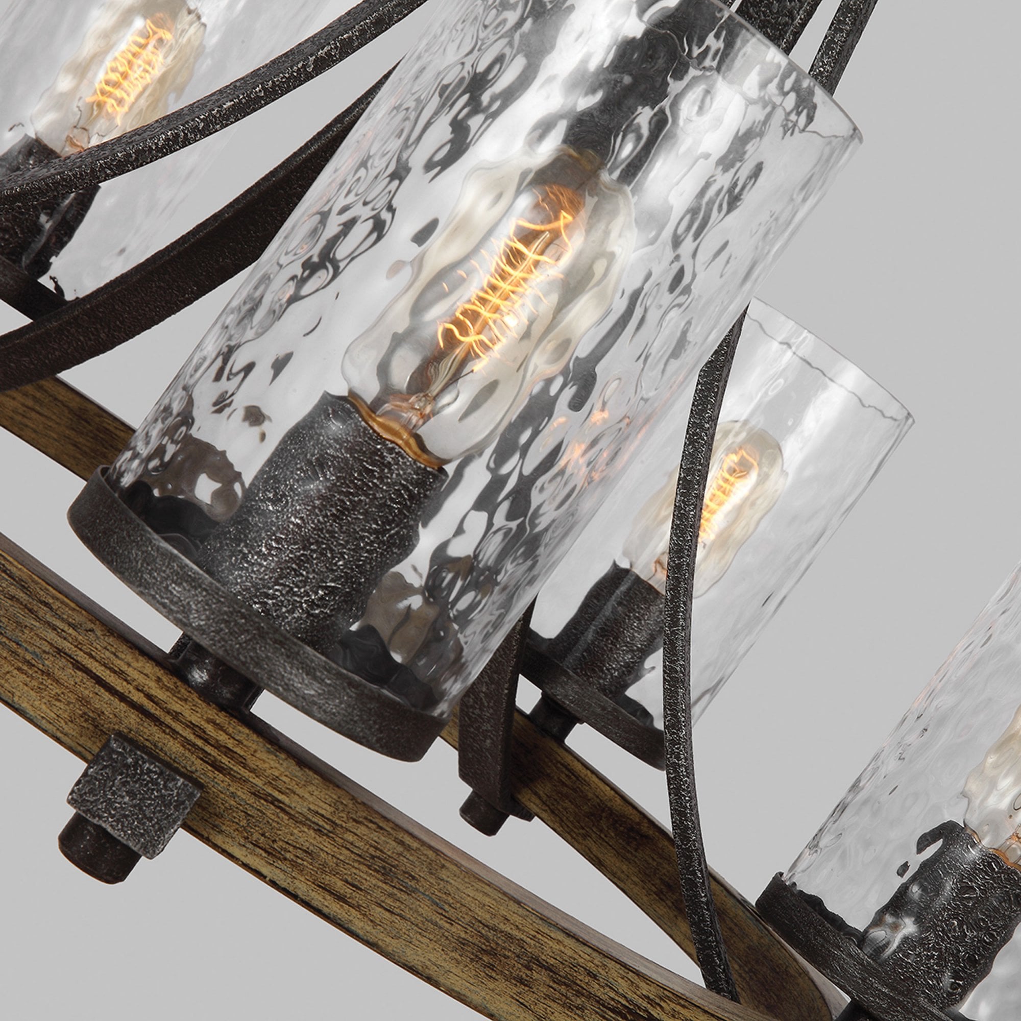Aurelis – Oak Five Light Ceiling Chandelier