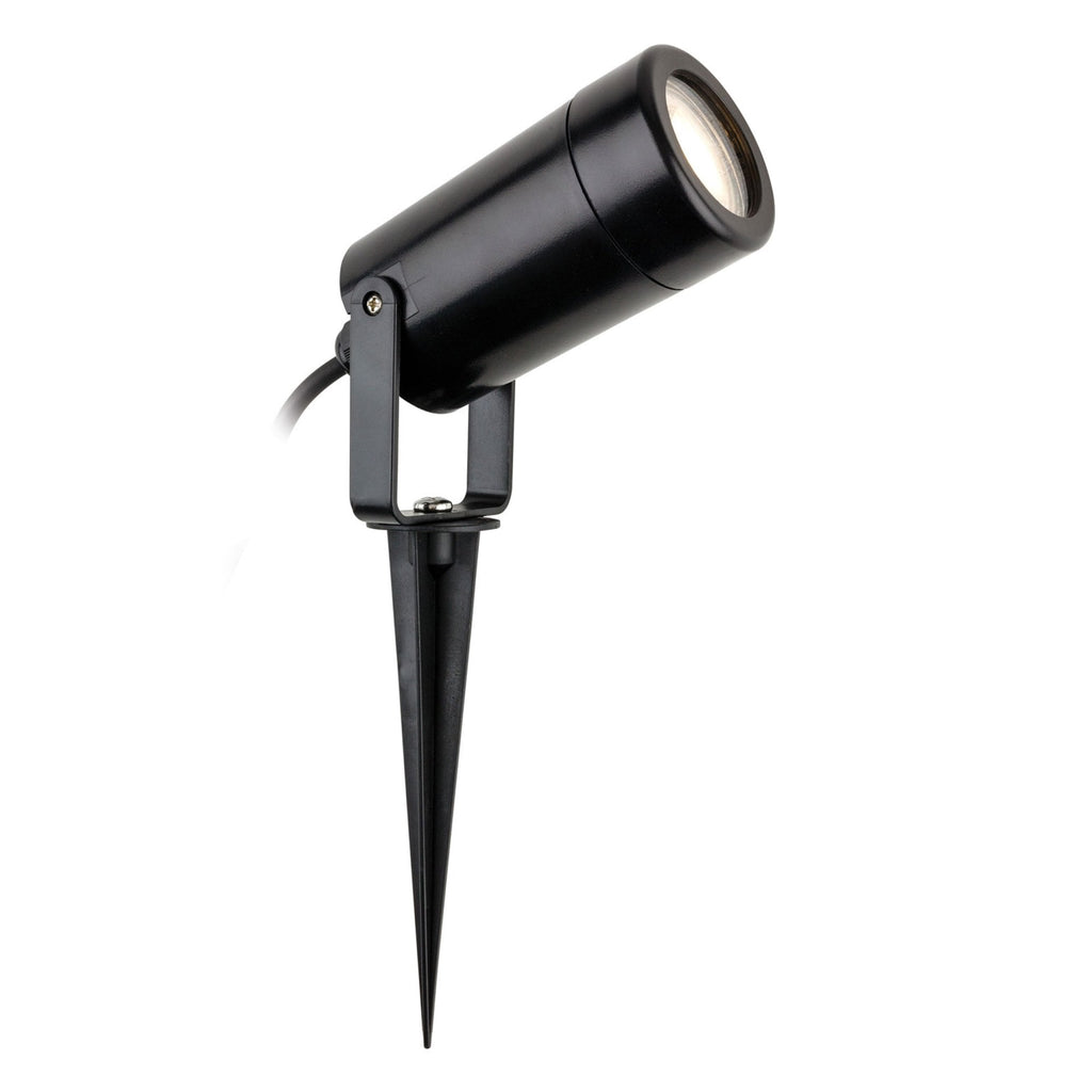 Aurelis – Resin Outdoor Wall or Spike Light Black IP44