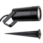 Aurelis – Resin Outdoor Wall or Spike Light Black IP44