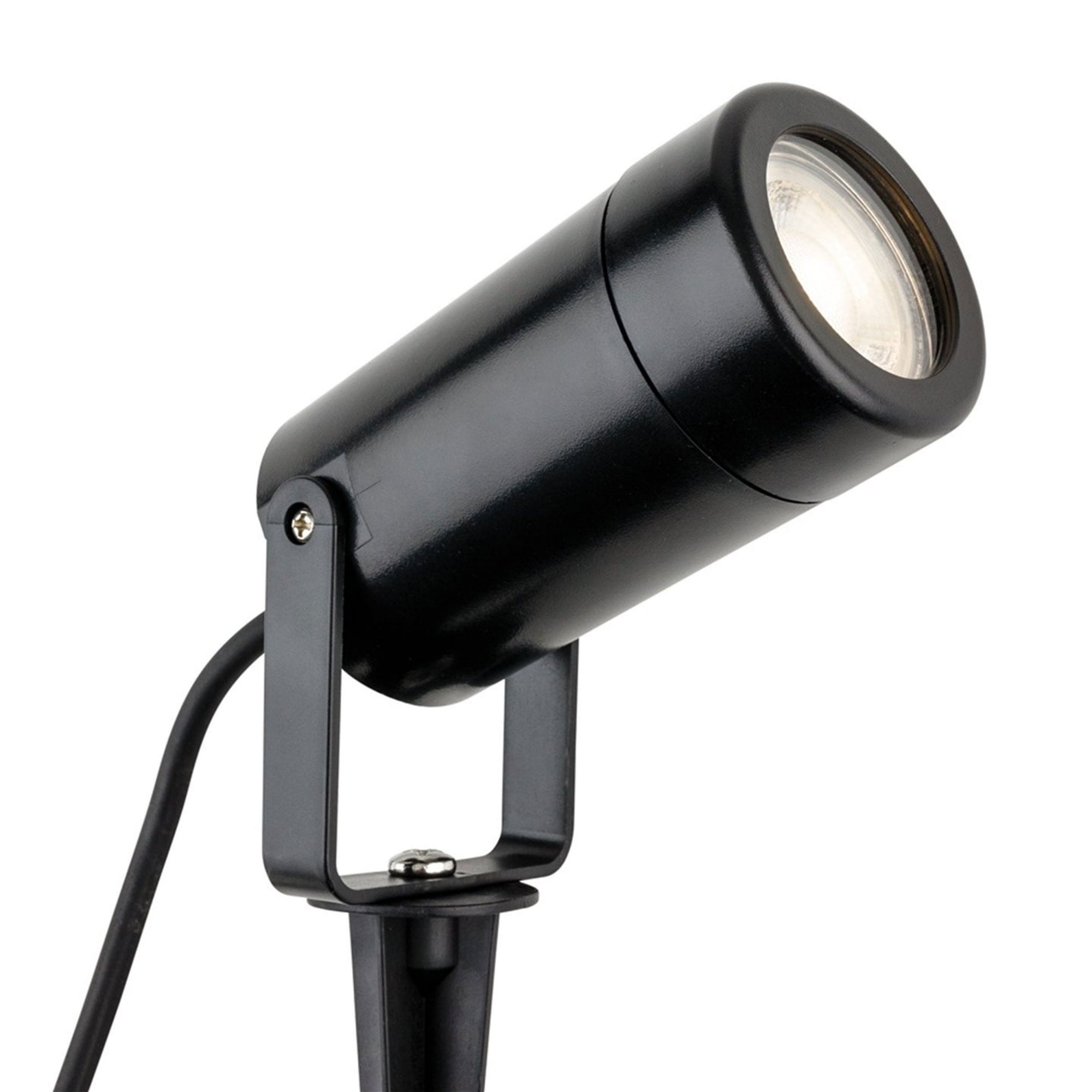 Aurelis – Resin Outdoor Wall or Spike Light Black IP44