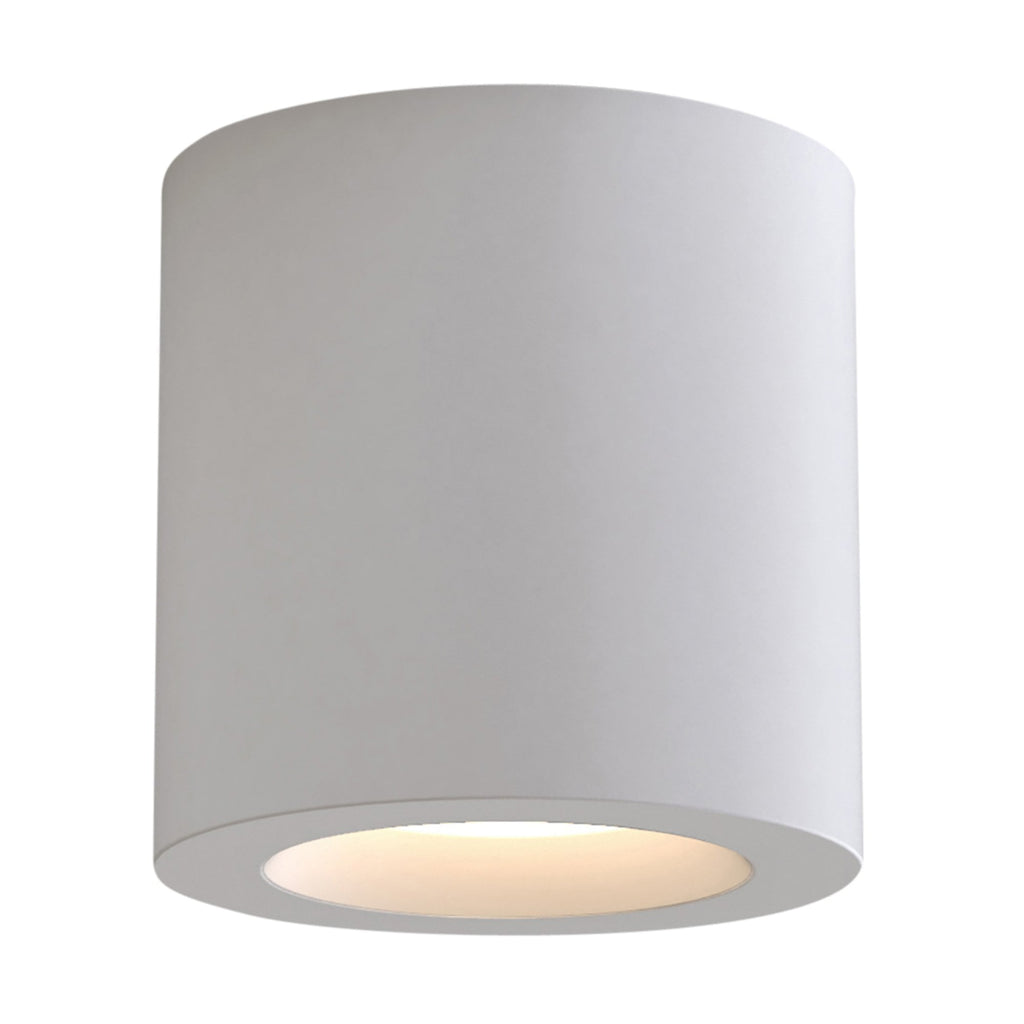 Aurelis – White Metal Surface Mounted IP65 GU10 Downlight