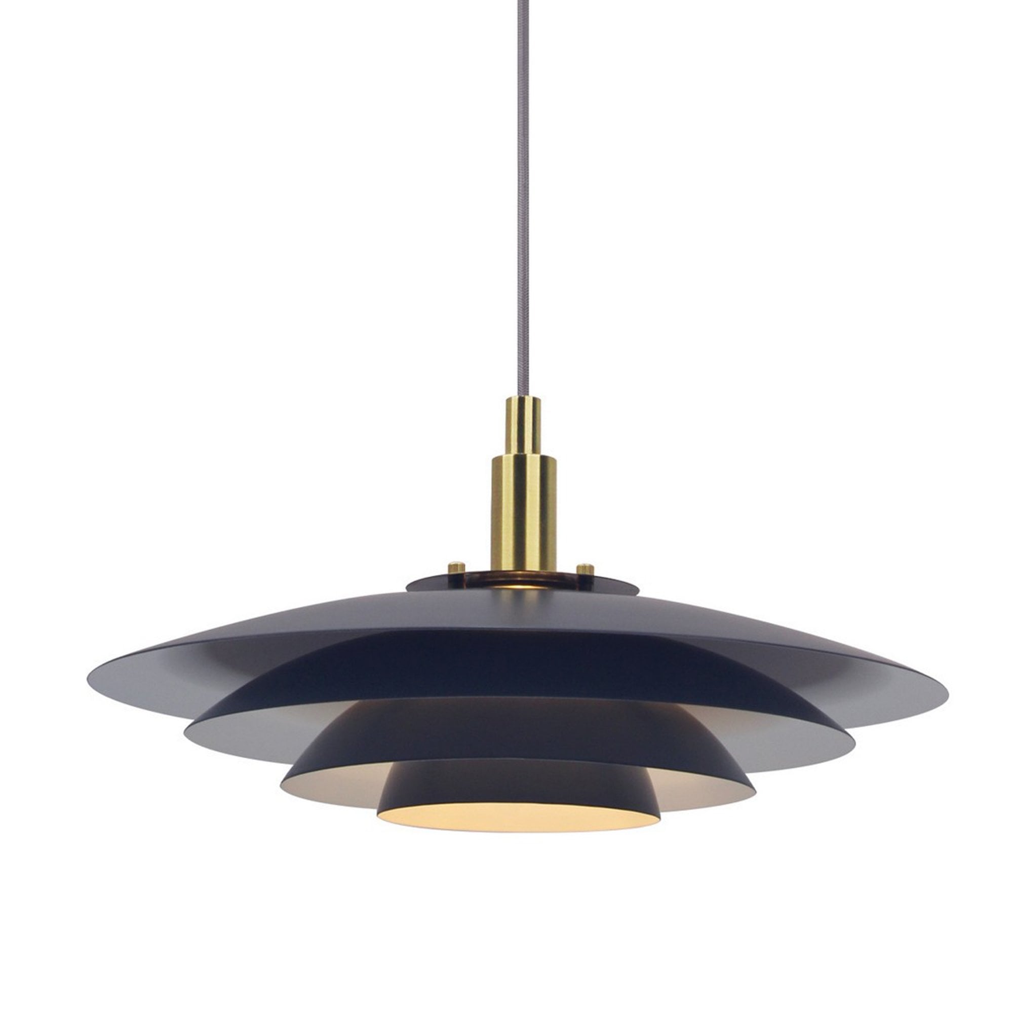 Eirian – Grey Layered Shade Pendant