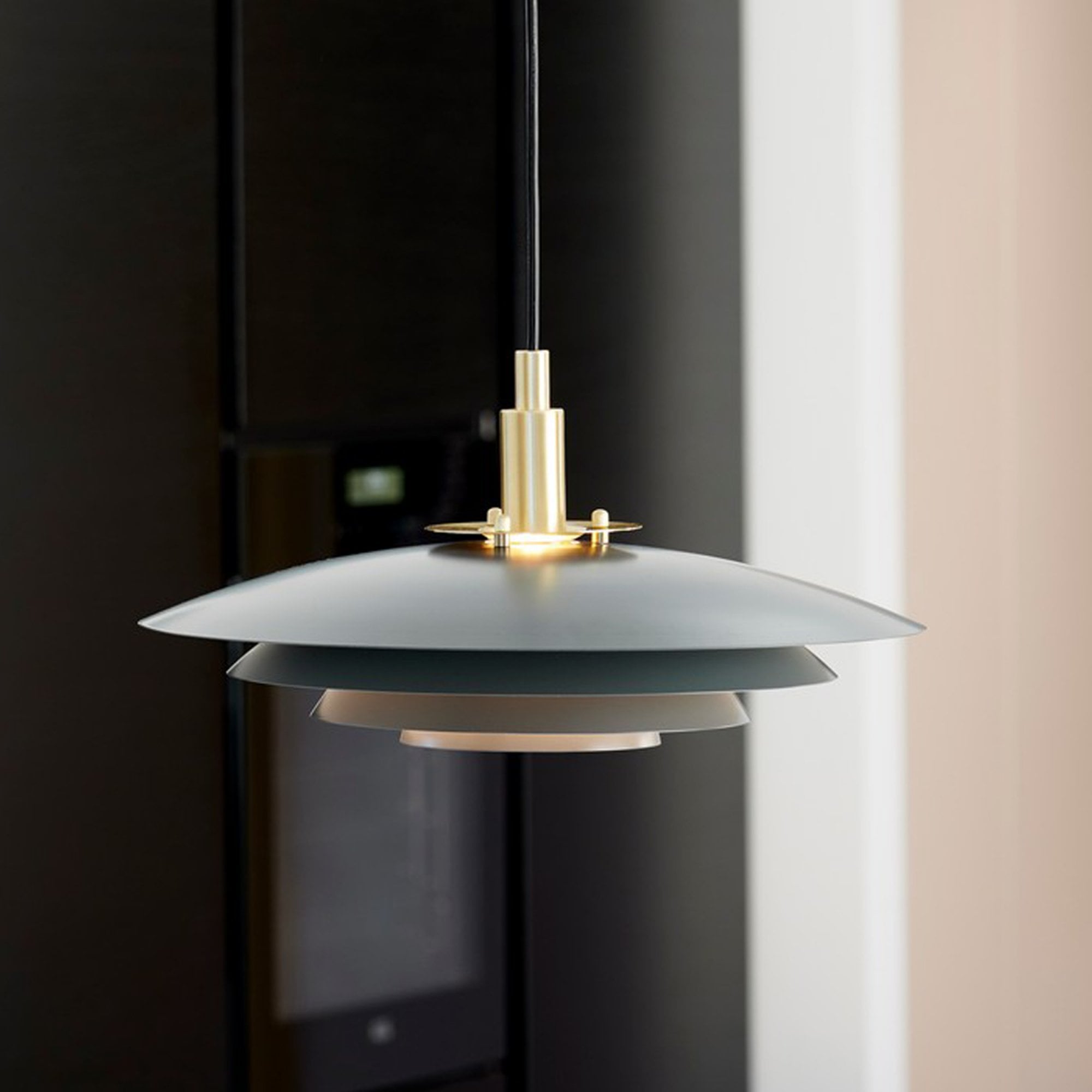 Eirian – Grey Layered Shade Pendant