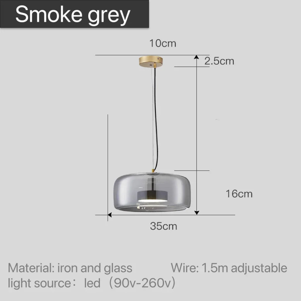 Eirwyn – Glass Pendant Light Scandinavian Minimalist Design