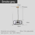 Eirwyn – Glass Pendant Light Scandinavian Minimalist Design
