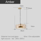 Eirwyn – Glass Pendant Light Scandinavian Minimalist Design
