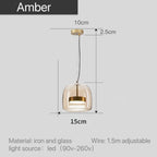 Eirwyn – Glass Pendant Light Scandinavian Minimalist Design
