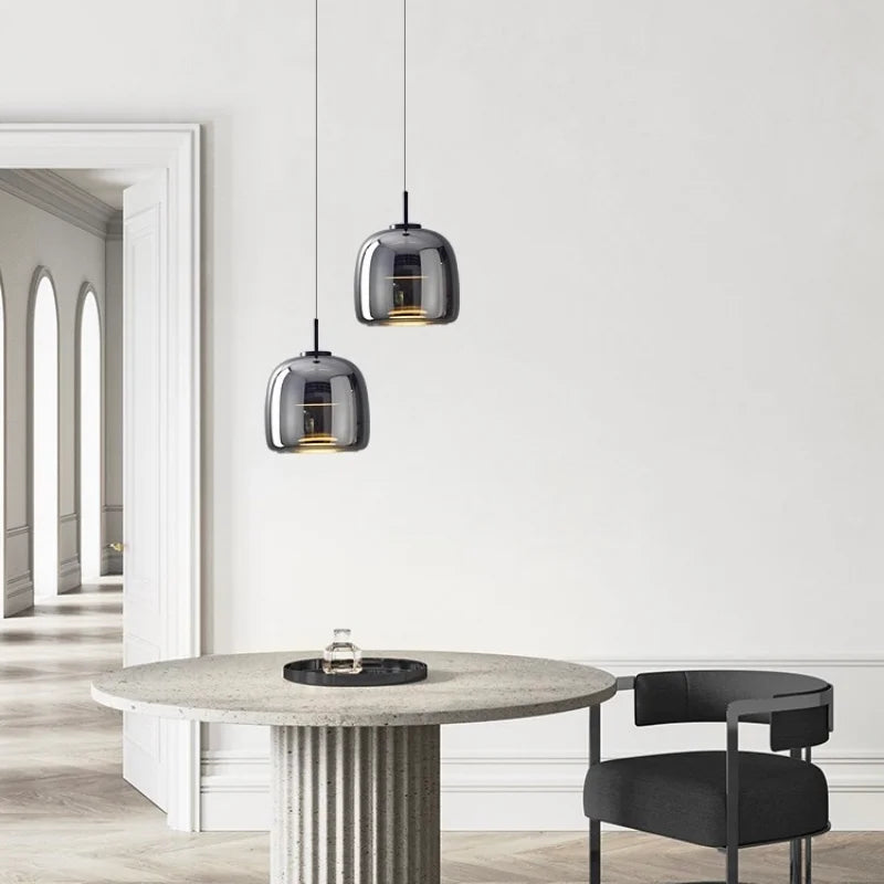 Eirwyn – Glass Pendant Light Scandinavian Minimalist Design