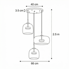 Eirwyn – Glass Pendant Light Scandinavian Minimalist Design