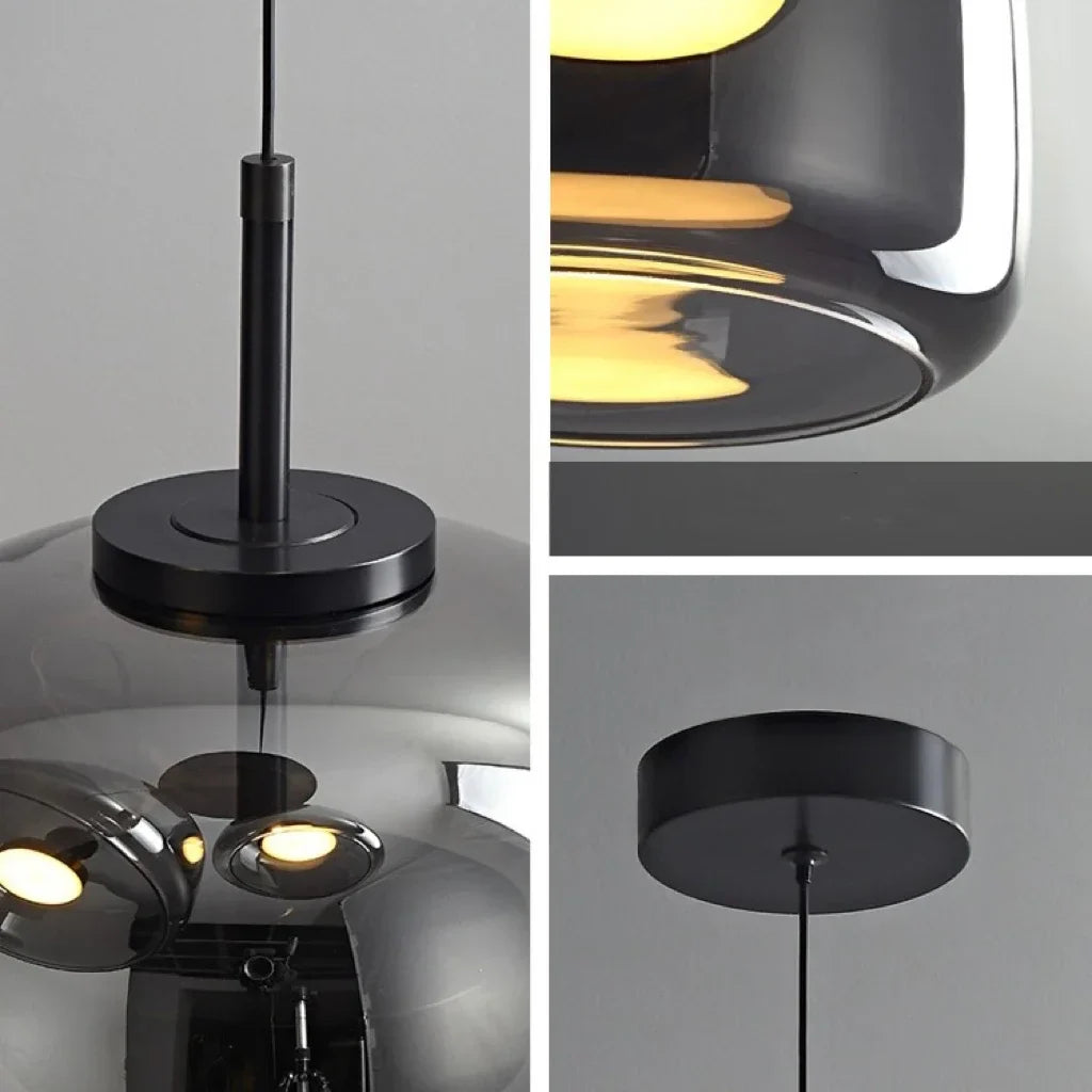 Eirwyn – Glass Pendant Light Scandinavian Minimalist Design
