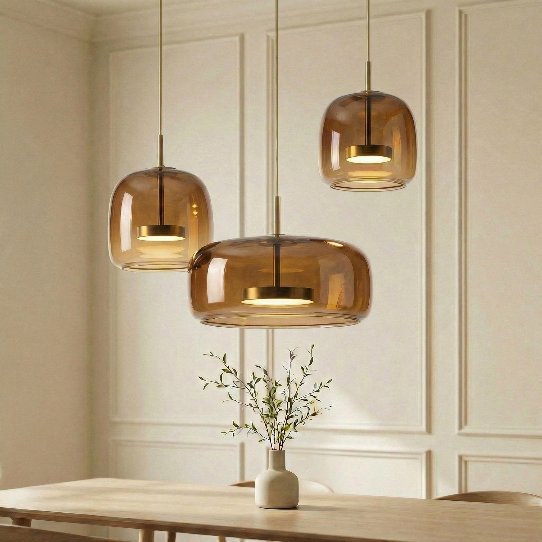 Eirwyn – Glass Pendant Light Scandinavian Minimalist Design