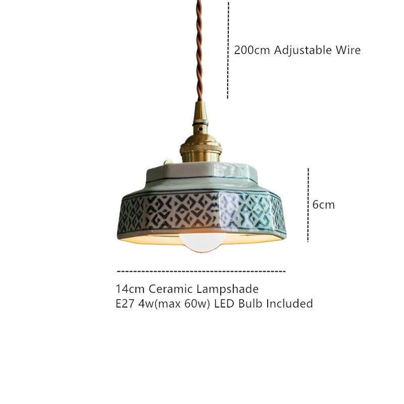 Elaris – Ceramic Pendant Light