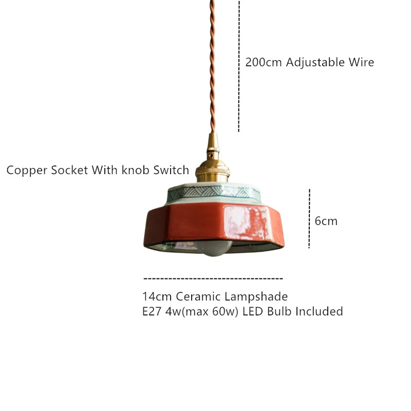 Elaris – Ceramic Pendant Light