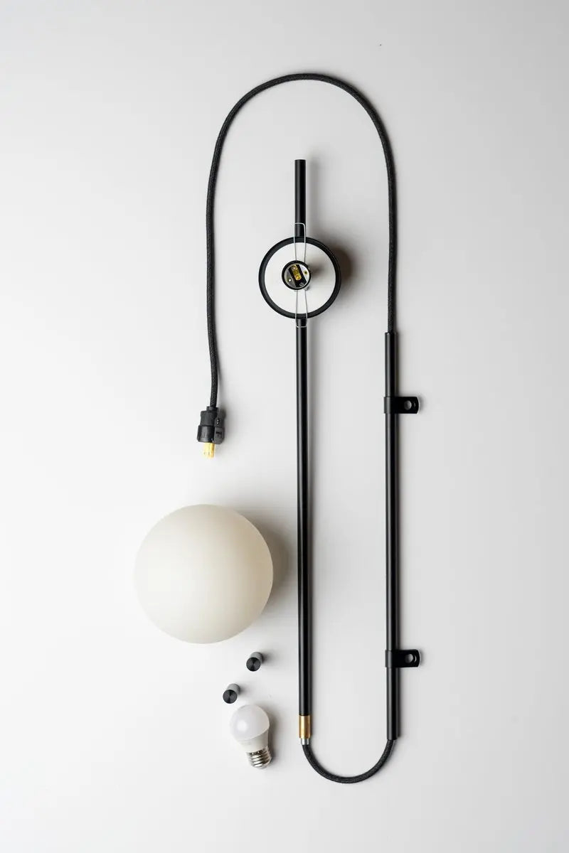 Eldora – Plug-in Matte Metal Wall Sconce
