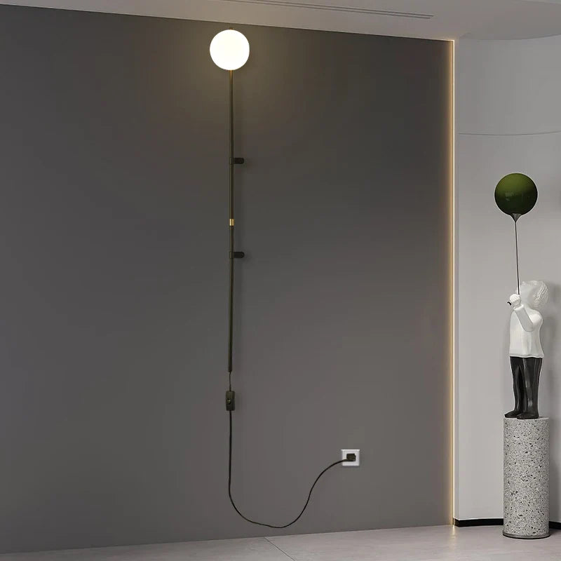 Eldora – Plug-in Matte Metal Wall Sconce