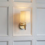 Elyndra – Antique Brass Wall Light